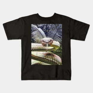 Snake jungle dangerous Kids T-Shirt